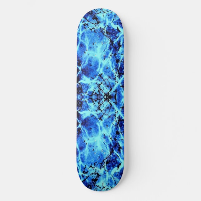 Skateboard Azul eléctrico (Anverso)