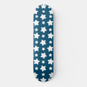 Skateboard Azul estrellado