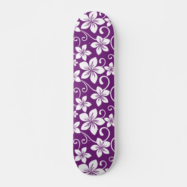 SKATEBOARD AZUL HAWAII (PLUM) (Anverso )