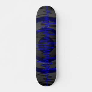 Skateboard azul oscuro