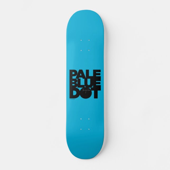 Skateboard Azul pálido (Anverso)