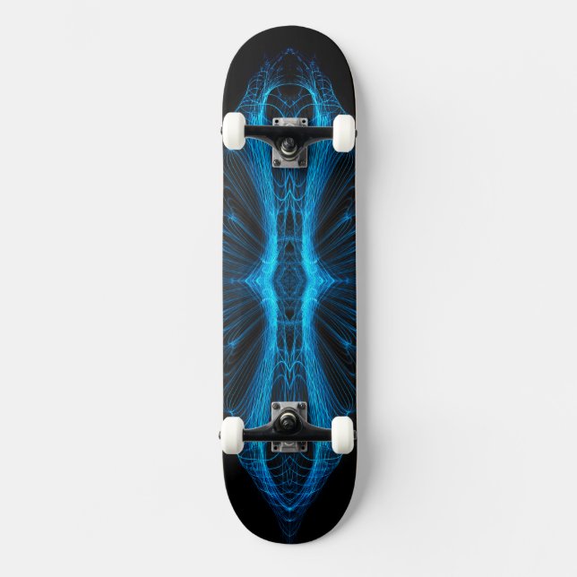 Skateboard Azul Uno (Anverso)