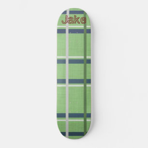 Skateboard Azul verde del patín
