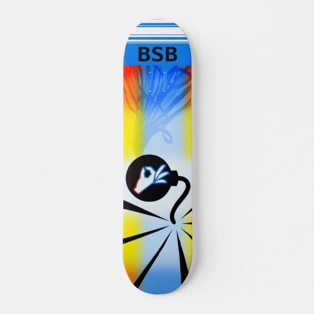 Skateboard B está para las bombas (Anverso )