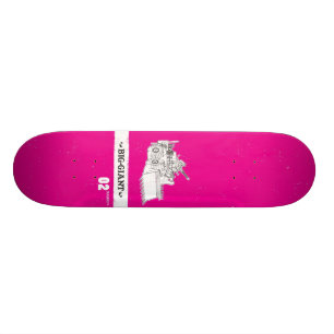 Skateboard B-G_Deck_Magenta2