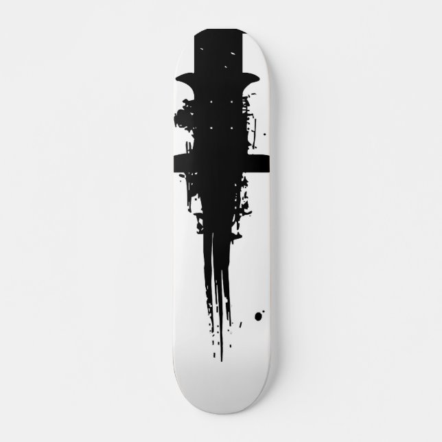 SKATEBOARD B&W (Anverso )