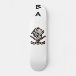 SKATEBOARD BA CROSS BONES