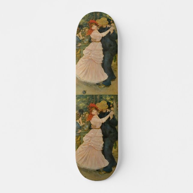 Skateboard Baile de Pierre-Auguste Renoir en Bougival (1883) (Anverso )