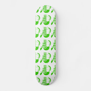 Skateboard Bak Sida・Farang escrito en Thai Isaan Dialect.