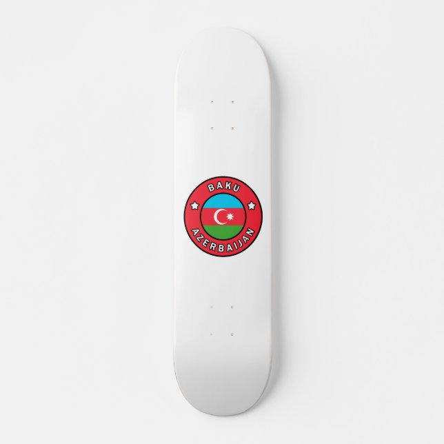 Skateboard Baku Azerbaijan (Anverso )
