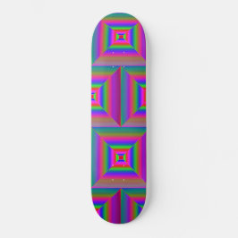 Skateboard Baldosas de arte moderno