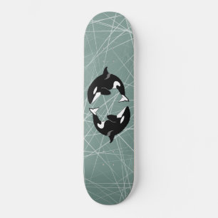 Skateboard Ballena asesina de Orca