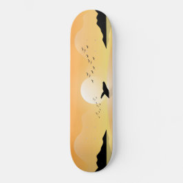 Skateboard Ballena del mar de Sunset