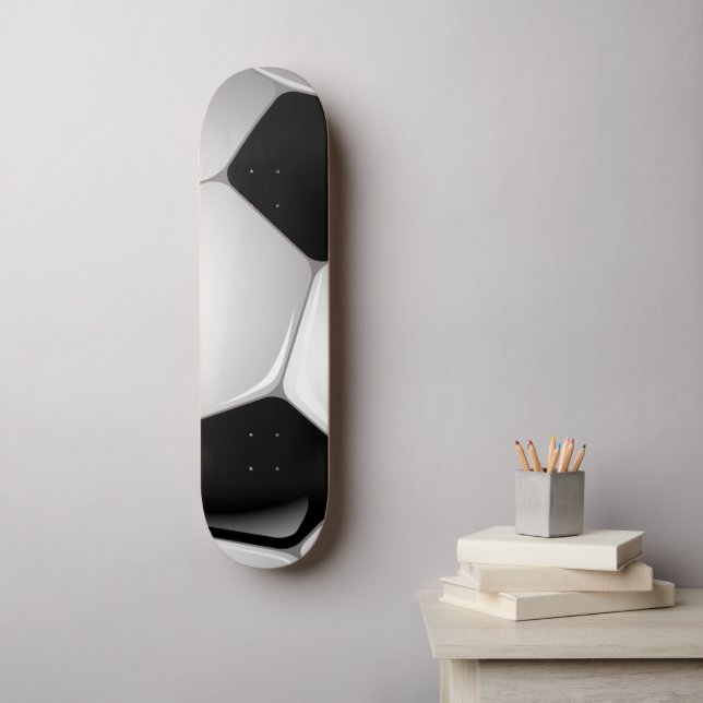 Skateboard Balón de fútbol (Arte de la pared)