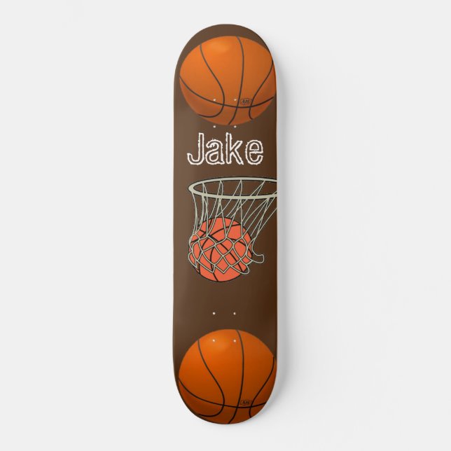 Skateboard Baloncesto (Anverso)