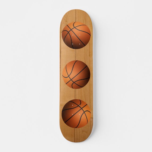 Skateboard Baloncesto - efecto 3D (Anverso )