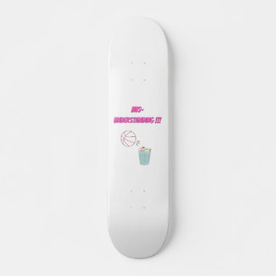 Skateboard baloncesto encantador