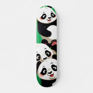 Skateboard Bamboo Panda