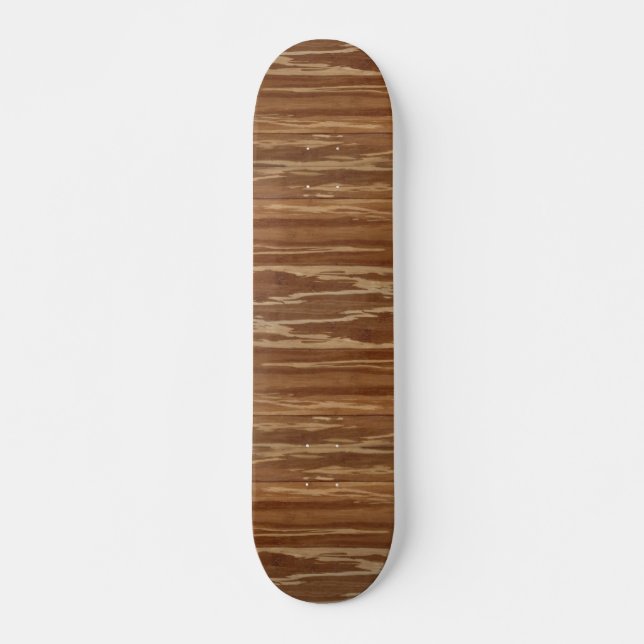 Skateboard Bamboo Wood 01 (Anverso )