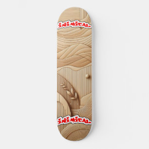 Skateboard Bambú hostil