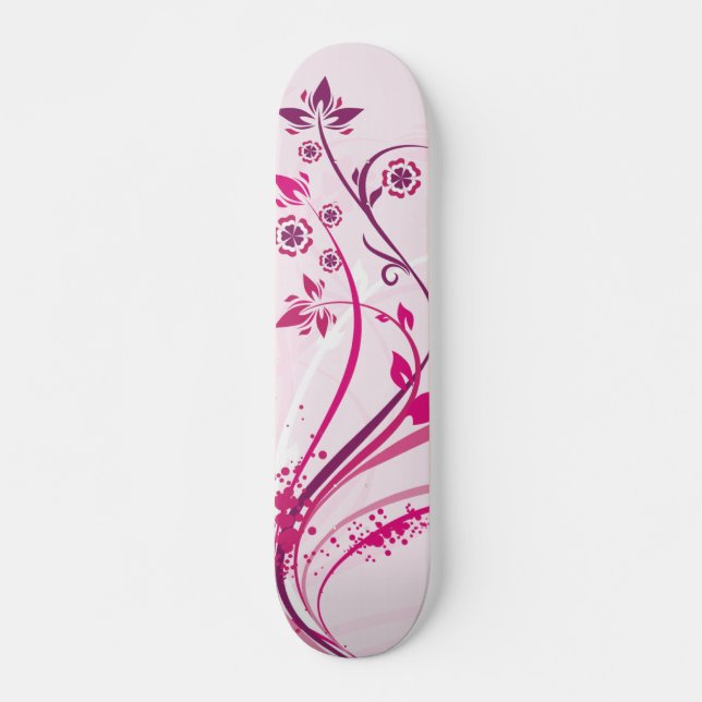 Skateboard Banal rosado (Anverso )