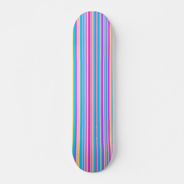 Skateboard Banda multicolor (Anverso )