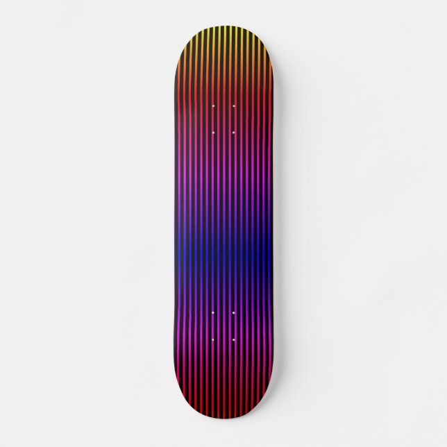 Skateboard Bandas de espectro (Anverso)