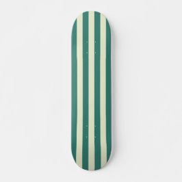 Skateboard Bandas de ropa deportiva retro preppy - verde retr