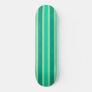 Skateboard Bandas verdes y turquesas