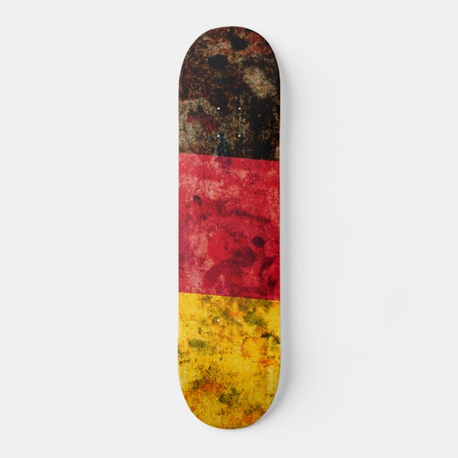 Skateboard Bandera alemana (Anverso)