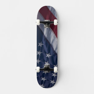Skateboard Bandera americana