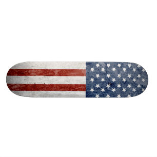 Skateboard Bandera americana