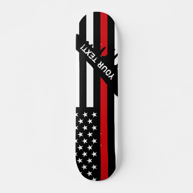 Skateboard Bandera americana del estilo patriótico del (Anverso )