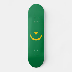 Skateboard Bandera antigua de Mauritania