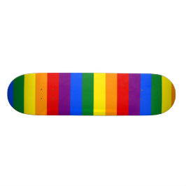 Skateboard Bandera arcoiris LGBT
