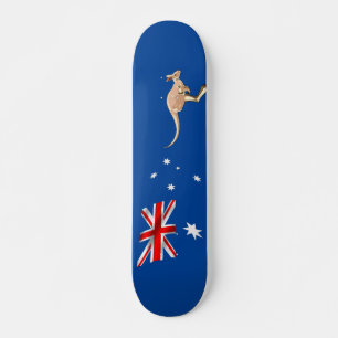 Skateboard Bandera australiana