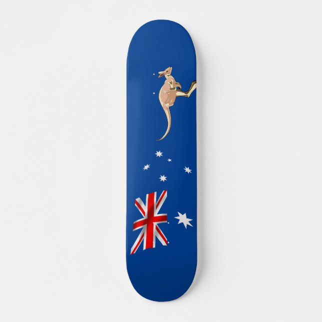 Skateboard Bandera australiana (Anverso )