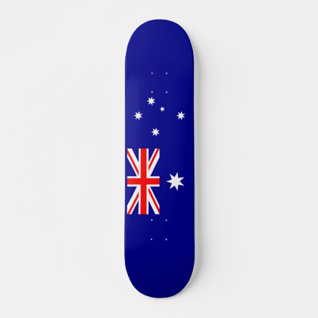 Skateboard Bandera australiana patriótica (Anverso )