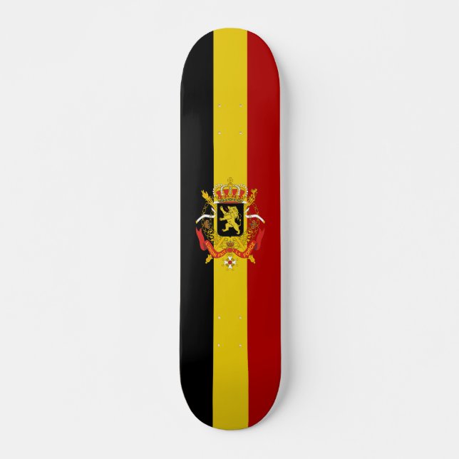 Skateboard Bandera belga (Anverso )