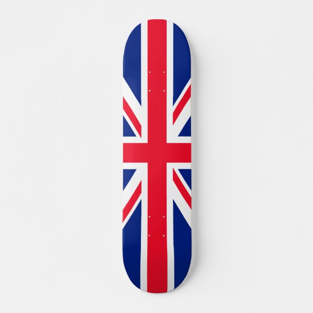 Skateboard Bandera británica BRITÁNICA del inglés de Gran (Anverso )