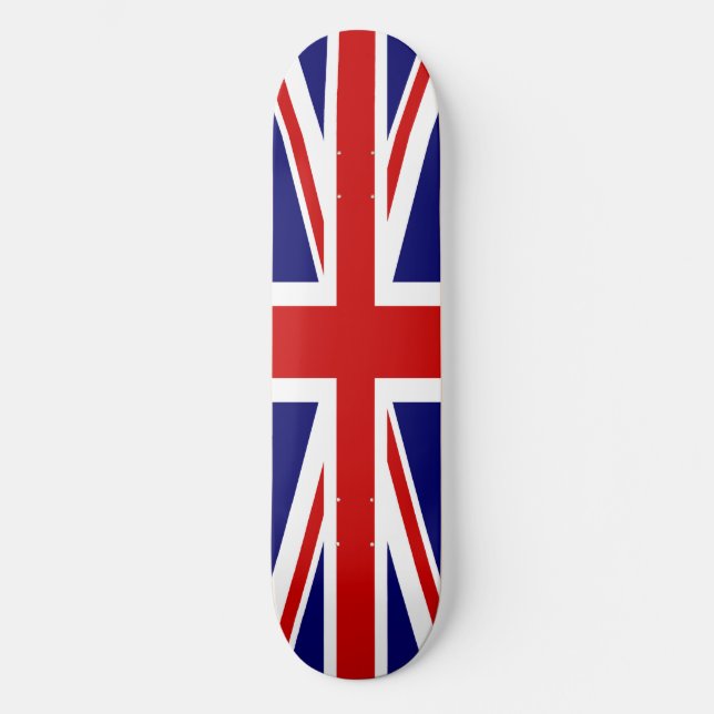 Skateboard Bandera británica Union Jack (Anverso)
