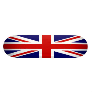Skateboard Bandera británica Union Jack