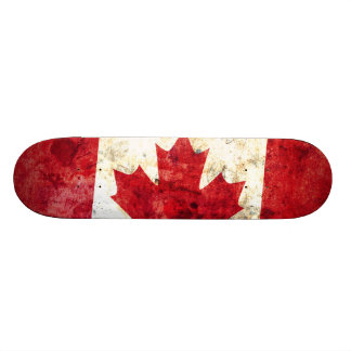 Skateboard Bandera canadiense