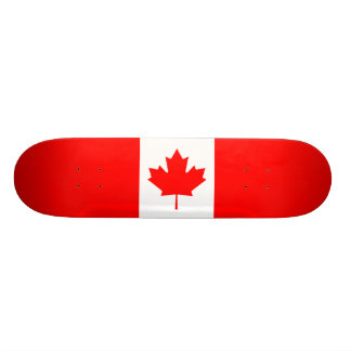 Skateboard Bandera canadiense