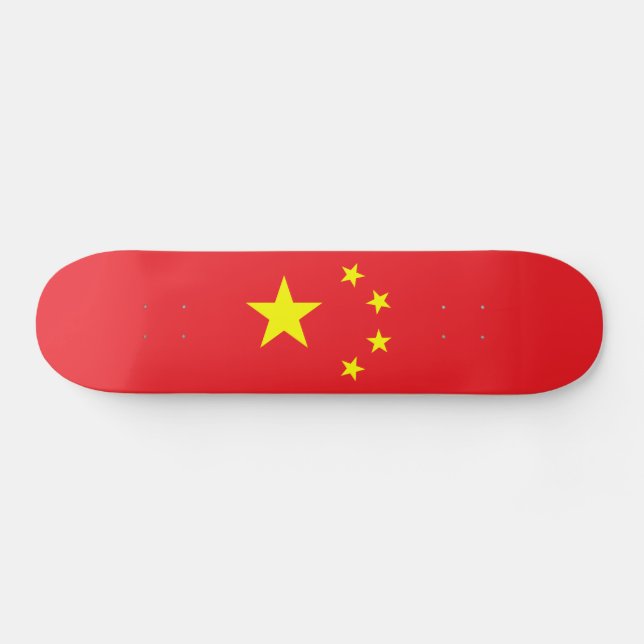 Skateboard Bandera china (Horz)