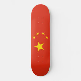 Skateboard Bandera china (China)