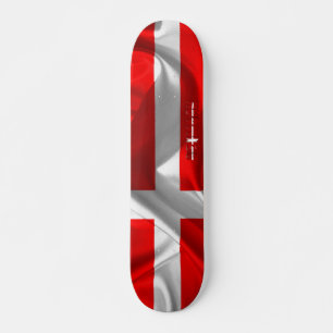 Skateboard Bandera danesa
