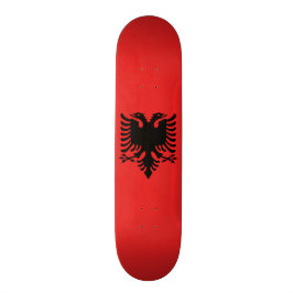 Skateboard Bandera de Albania