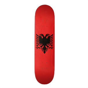 Skateboard Bandera de Albania