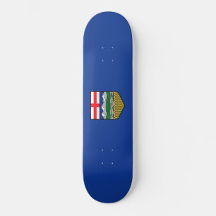 Skateboard Bandera de Alberta
